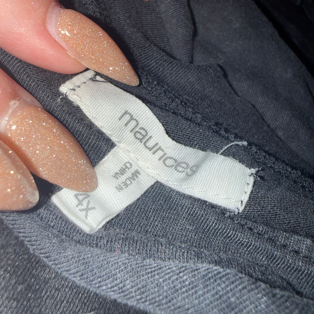 Maurices Charcoal Tee Plus Size Band Tee - KISS - Picture 2 of 2